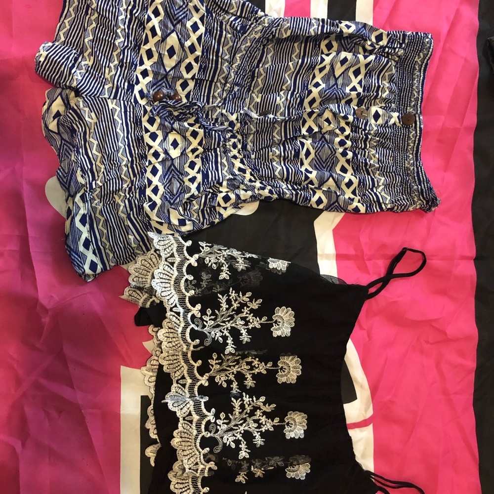 strapless romper - Picture 6 of 6